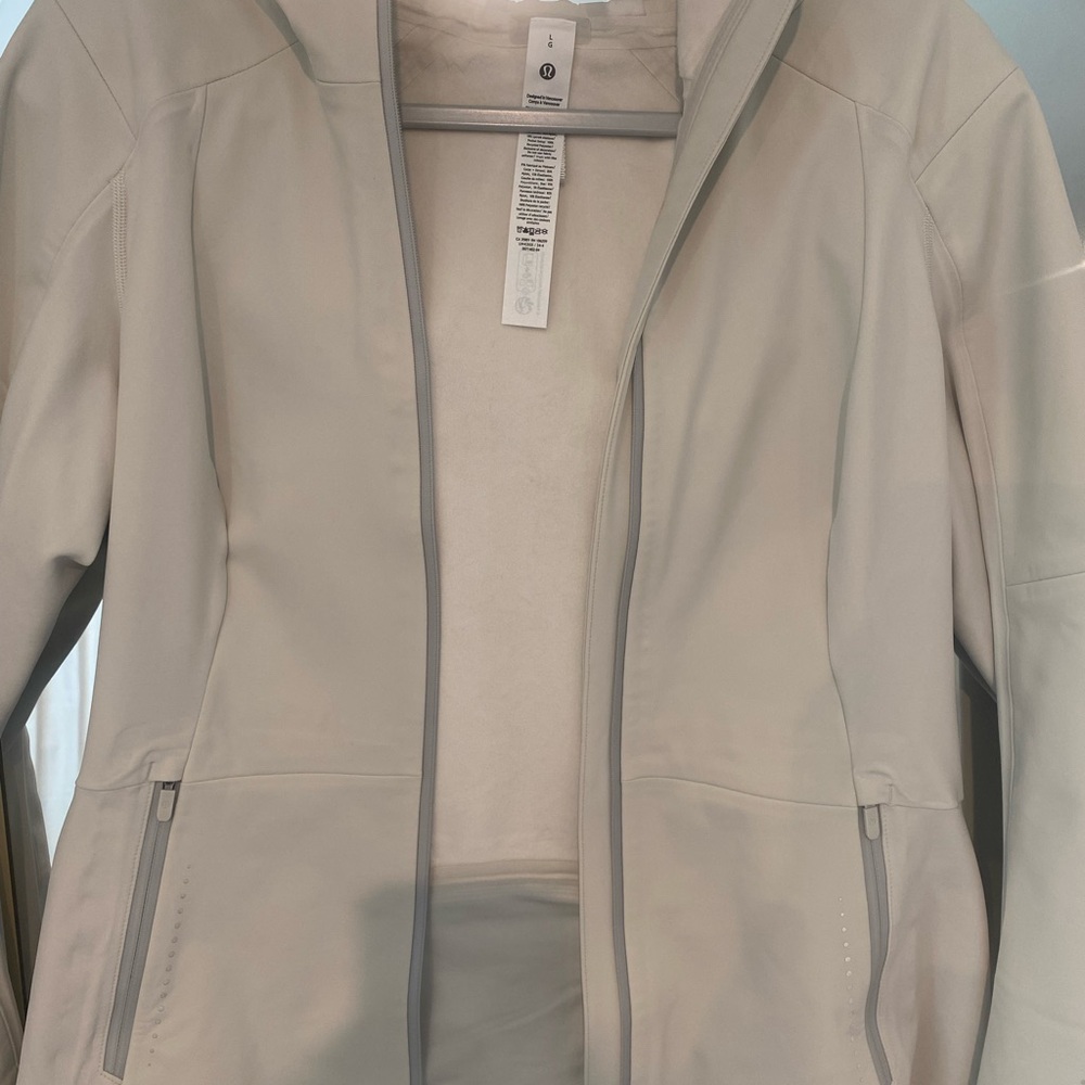 Lululemon Athletica Light Beige Utility Jacket